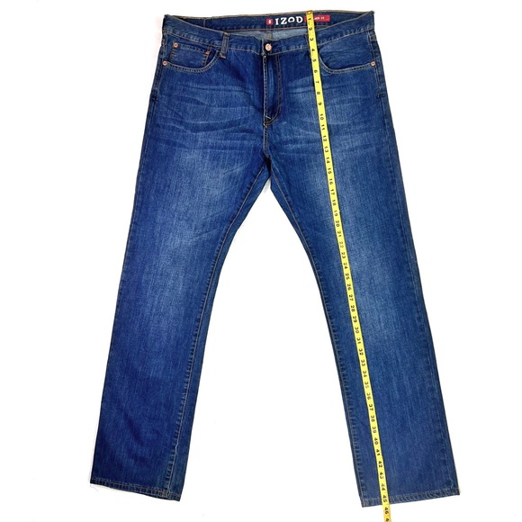 Izod Relaxed Fit Jeans 40x30 - Picture 4 of 8